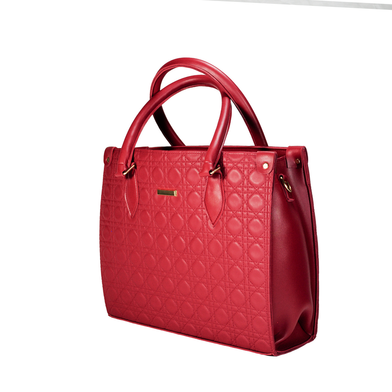 Ruby Elegance Handbag